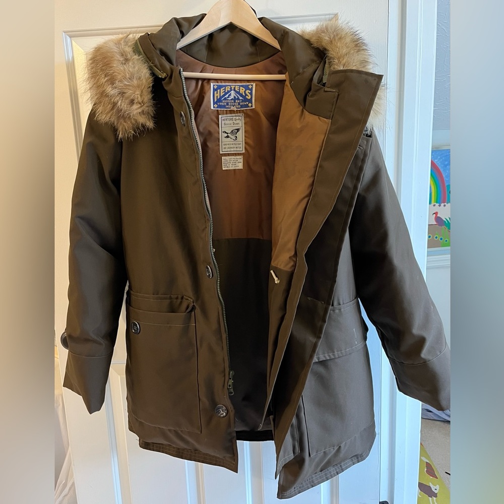 Herter’s Hudson Bay virgin goose down coat